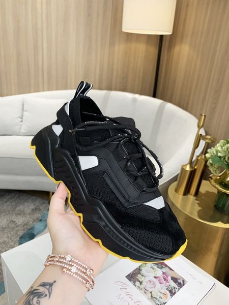 

luxury thick soled women's shoes street lace up personalized men's leisure sports splicing fashion round head four seasons graffit