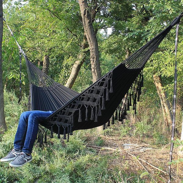 

bolivian hammock supple + luxurious camp furniture