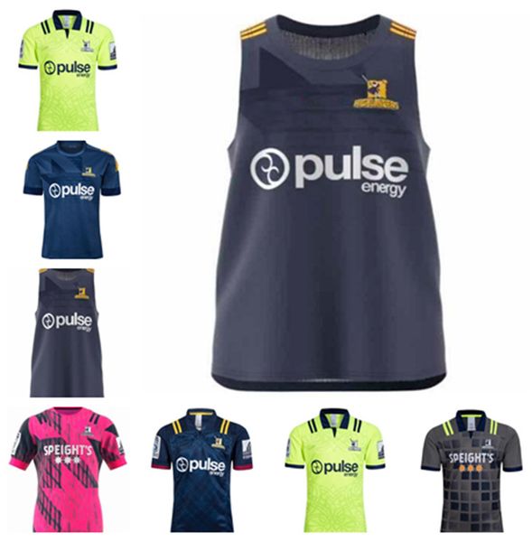

fans version 2021super rugby jersey highlanders home away t-shirt highlander retro singlet rugb y men, Black;gray