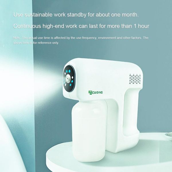 

watering equipments wireless gun disinfectant sprayer usb nano blue light steam atomizing fogger handheld sterilization nebulizers sanitizin