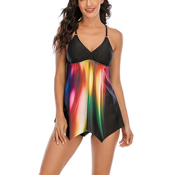

women's swimwear 2021 swimsuit large size slim bikini, White;black