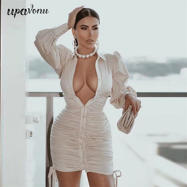 

women's summer lace-up cotton shirt dress lapel long sleeve single breasted bodycon club party 210524, Black;gray