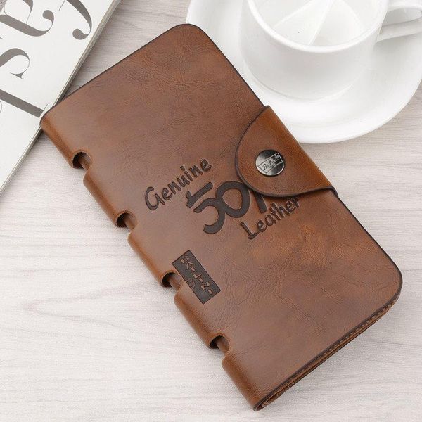 

wallets fashion vintage men long purse wallet bifold crazy male, Red;black