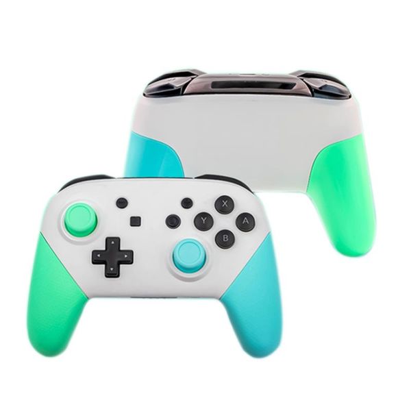 

wireless game controller bluetooth gamepad with hd vibration nfc 6-axis gyroscope for switch/pc/steam joystick controllers & joysti joystick