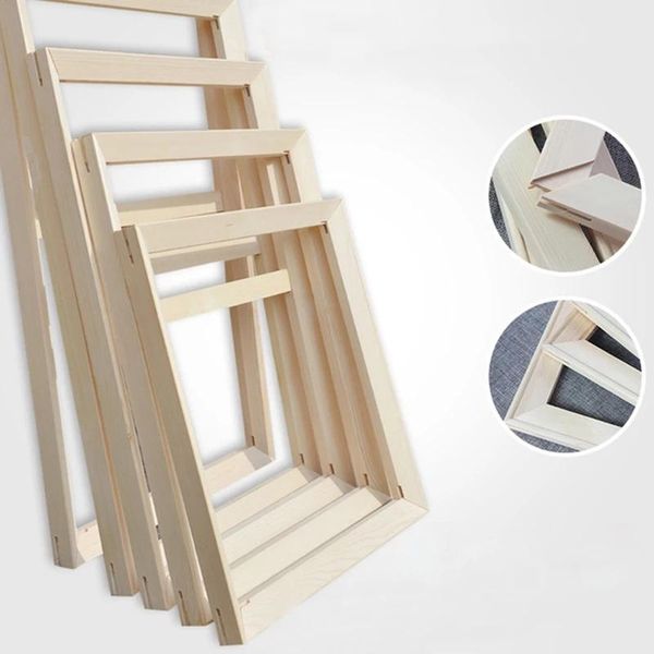 

frames wood frame for canvas oil painting factory price picture nature diy diamond wall art decor