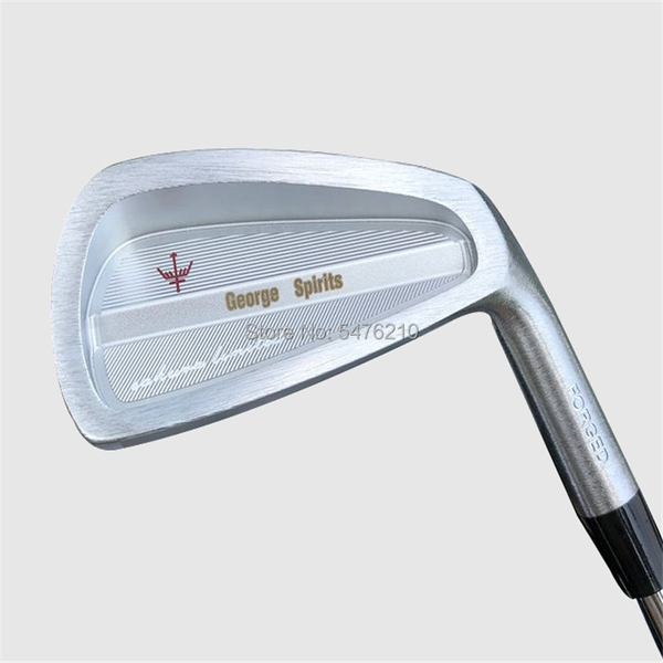 

brand golf irons george spirits forged clubs ns pro 950gh r steel shaft 4-9 pw (7pcs)golf i complete set of