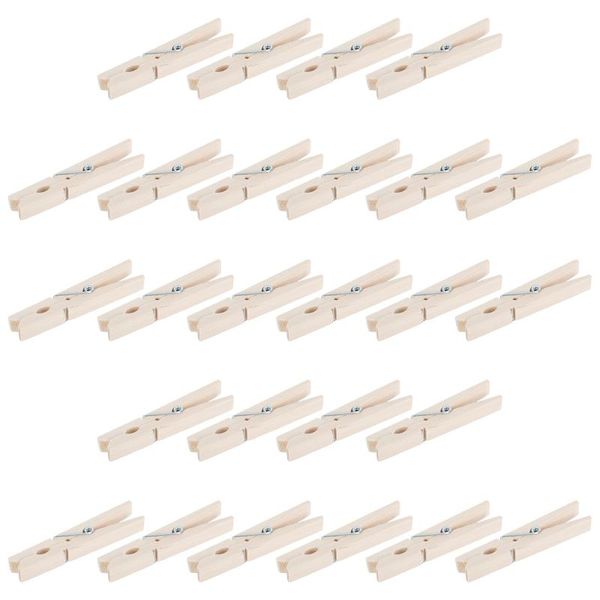 

pacifiers# 100pcs multi function clothes clips portable wood clamps food sealing