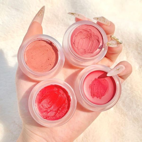 

in 1 velvet matte lip mud blush cream liquid lipstick blusher waterproof non-stick long lasting pigment face make up gloss