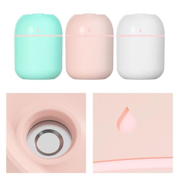 

party favor 220ml mini portable ultrasonic air humidifer aroma essential oil diffuser usb mist maker humidifiers for home