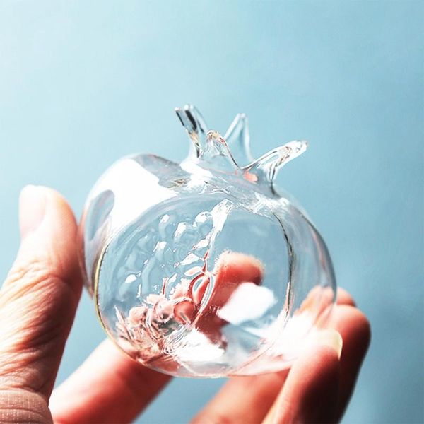 

vases s/l pomegranate shape tableglass planter flower vase decorative bottle