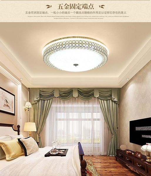 

ceiling lights warm bedroom lamp modern minimalist crystal living room led romantic dining