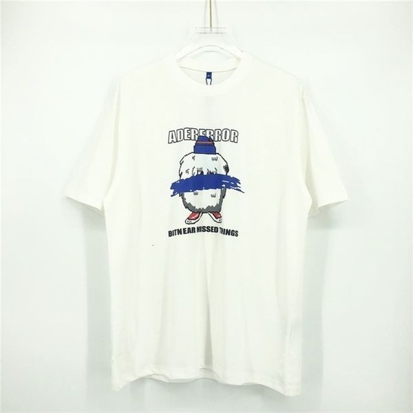 

men's t-shirts snowman error print shirt of the woman's man adhere t clothes oversized harajuku, White;black