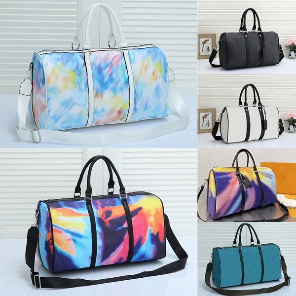 

duffel mens designer travel clutch on luggage bag men basketball totes keepall 55 50 pvc clear handbag duffle bags m0rd#