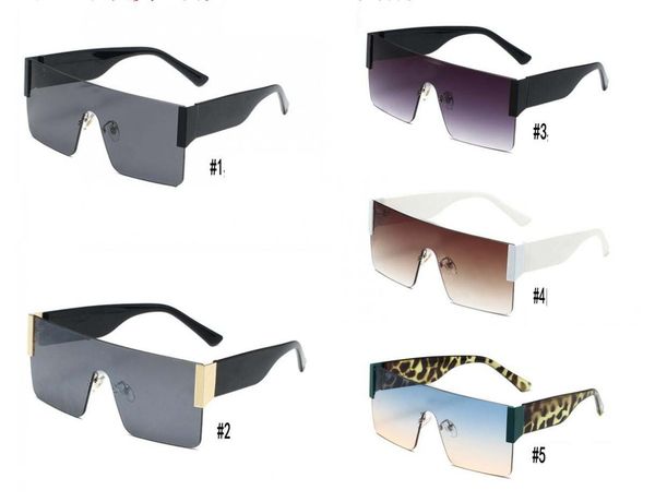 

summer -woman mens fashion big frame beach frameless sunglasses cycling glasses driving glasses- conjoined lenses riding wind goggle, White;black