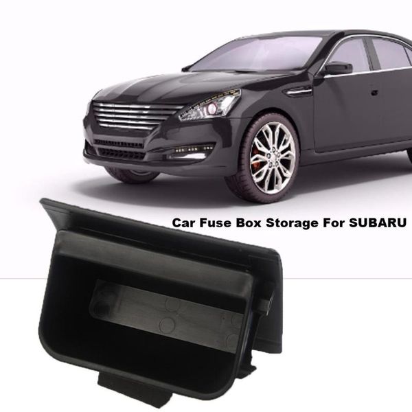 

car organizer fuse box storage black abs plastic coin container bin tray holder interior for xv and crosstrek