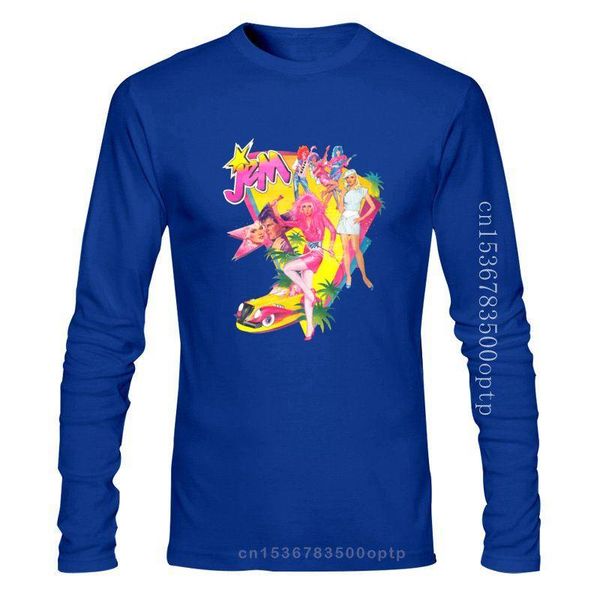 

men's t-shirts jem and the holograms t shirt birthday present gift harajuku tee, White;black