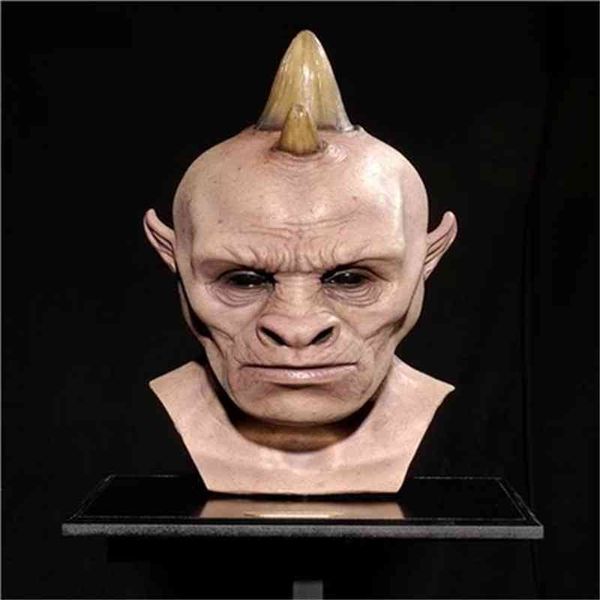 

mask alien horror rhinoceros head cover bar trickery scary ghost simulation demon