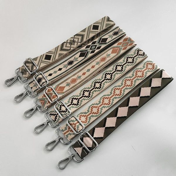 

bag parts & accessories 130cm strap handbag 3.8cm wide belt shoulder replacement accessory part adjustable for bags, Black