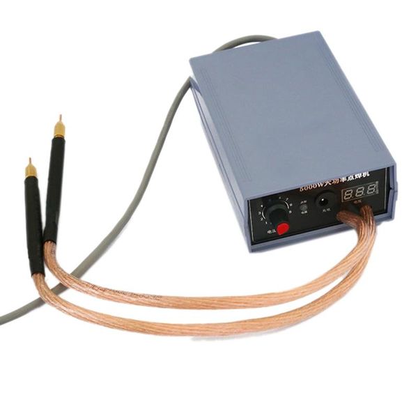 

battery spot welder kit welding tools portable adjustabl machine 0.2mm nickel strip for 18650 cell phone cases