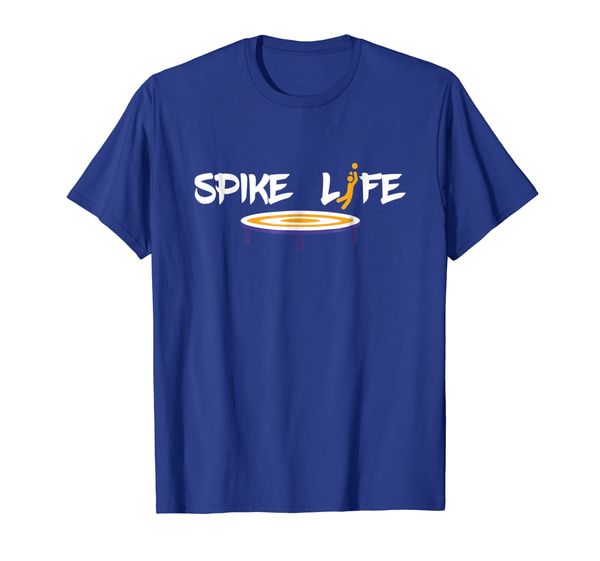 

the original spike life t-shirt, spike ball shirt, White;black