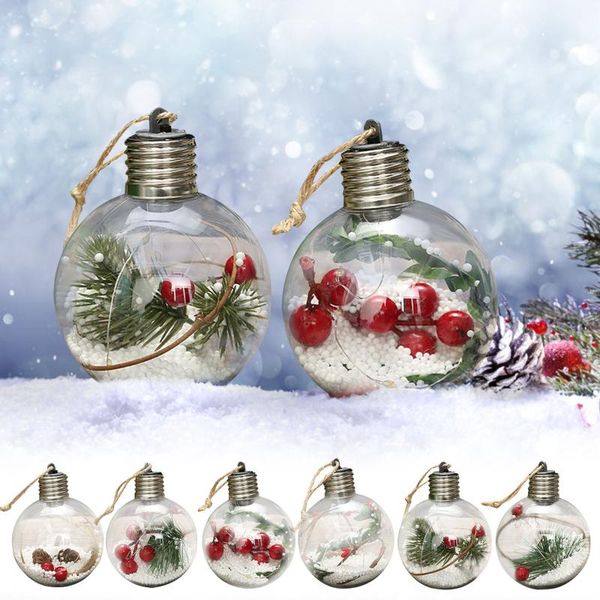 

christmas decorations led transparent ball tree lights glowing pendant holiday party bedroom lamp outdoor