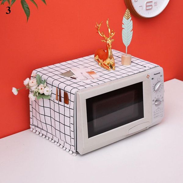 

kitchen storage & organization general microwave cover oven hood oil dust with bag accessories supplies home decoration