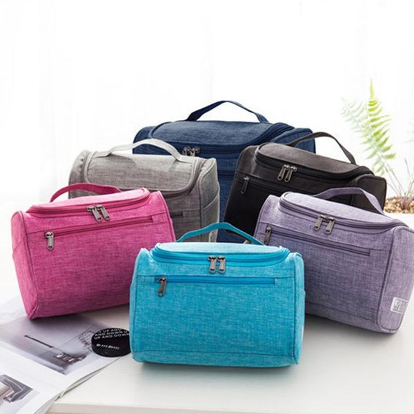 

storage bags 1pc handbag large capacity cosmetic bag multifunctional portable travel wash hook