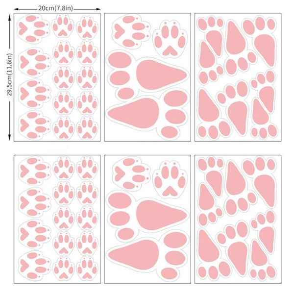 

easter day static stickers window glass fridge magnets