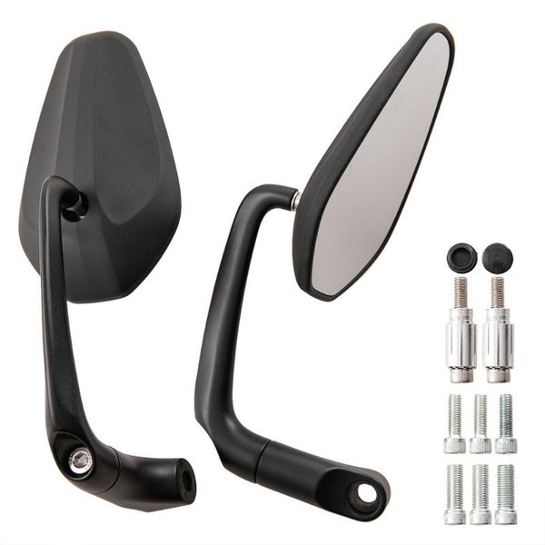 

motorcycle mirrors 8mm 10mm universal rearview side mirror with screws retro modified motorbike cafe racer rear view