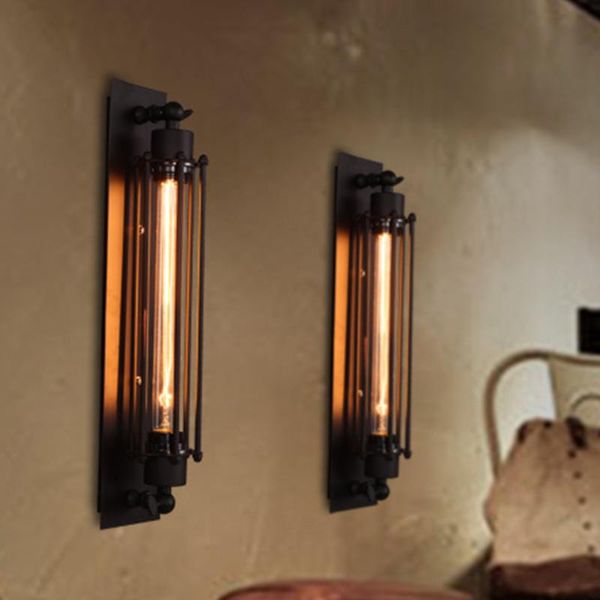 

wall lamps indoor uv/led e27 lamp retro industrial vintage edison