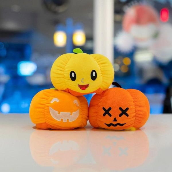 Fontes de festa Halloween Reversível Brinquedo Pequeno Dupla-Sided Flip Abóbora Fantasma Boneca Macio Travesseiro Plush Brinquedos para Crianças Presentes