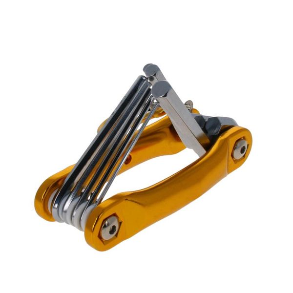 

hand tools utoolmart folding flat head hex wrench set chrome vanadium steel mechanic combination repair tool kit aluminum alloy handle 1set