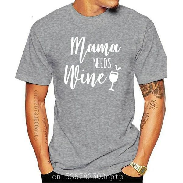 

men's t-shirts mama needs wine women tshirt cotton casual funny t shirt gift for lady yong girl street tee 6 colors mf-5, White;black