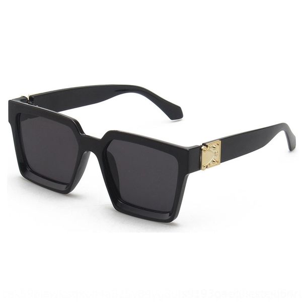 

vc4 large square bold frameversatile personalitymen's and cycling outdoor women's fashion eyeglass one 97048sunglasses large frame, White;black