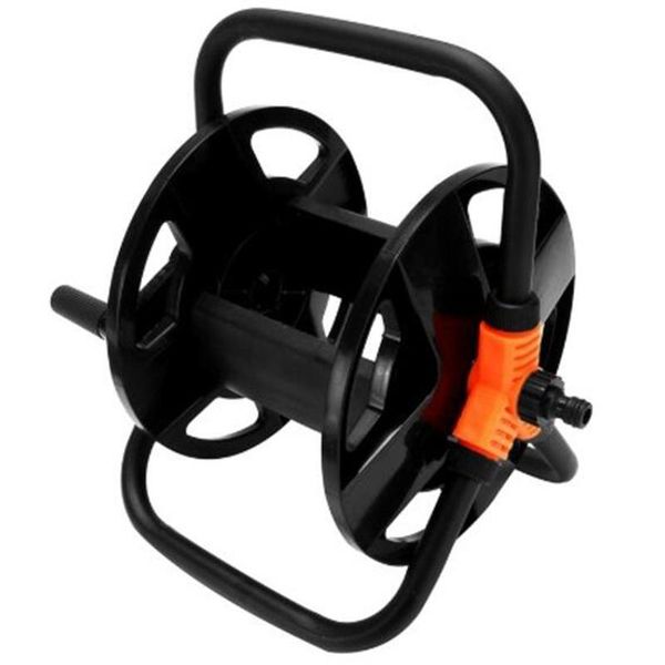 

watering equipments garden hoses reel pipe storage cart exclude winding tool rack portable