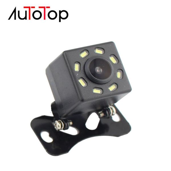 

car rear view cameras& parking sensors auto8 led night vision camera 120 degree reverse universal backup for dvd assistance