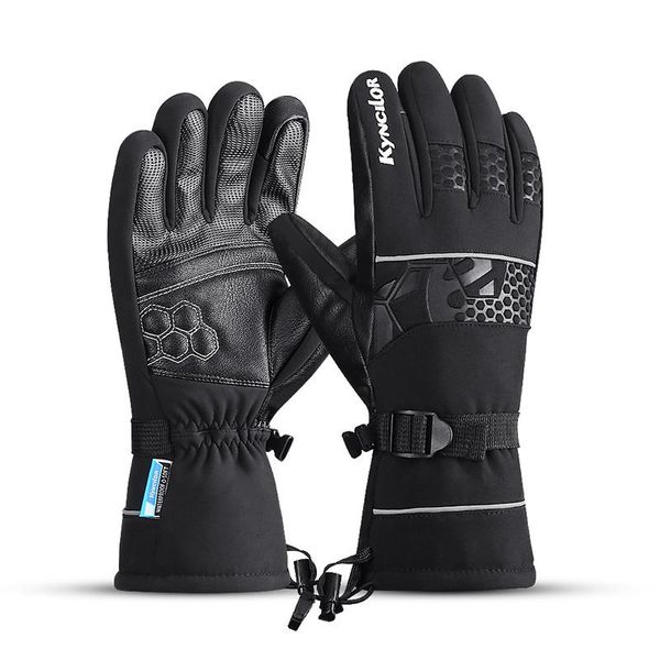 

ski gloves winter snow men warm snowboarding equipement mittens waterproof fishing cycling warmers breathable m/l