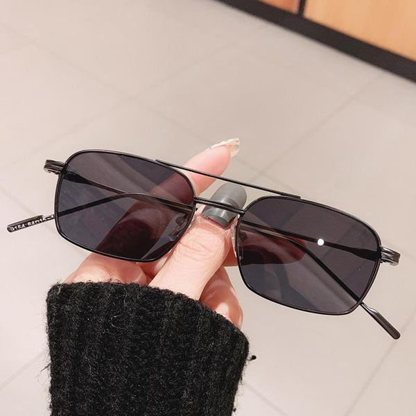 

fashion small square sunglasses women brand vintage metal punk sun glasses female hip hop shades oculos feminino uv400, White;black