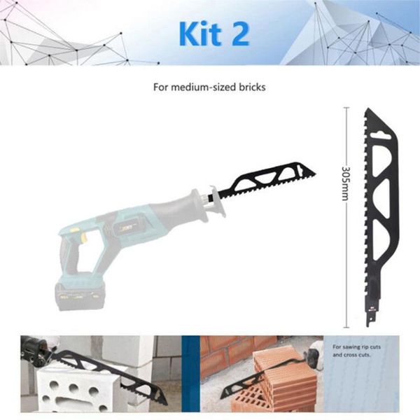 

hand tools reciprocating saw blade cutting red/grey brick and stone, for saber saws otal length 455mm carbide high quality
