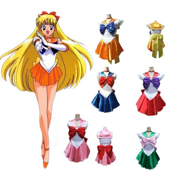 

sailor mars red costume cosplay uniform fancy dress set halloween costumes for women, Red;black