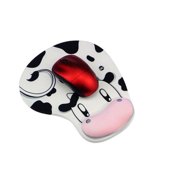 

mouse pads & wrist rests gaming pad slow rebound silicone rest protector game accessories table mat white pink cute desk