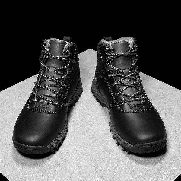 

boots homme for causal man black 2021 fashion sapatos korean spring sneakers retro hombre light sale sports de brown sapato