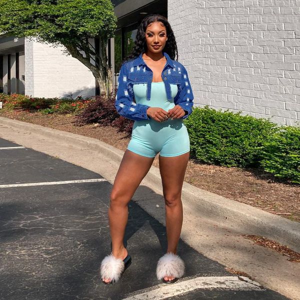 

women's jackets autumn and winter fashion jeans jacket cross-border europe the united states plus-size wear, Black;brown