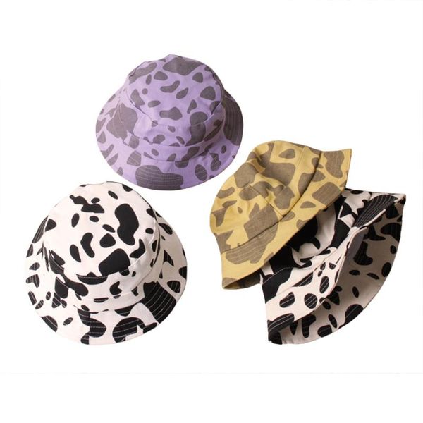 

toddler spring bucket hat, cute animal print wide brim uv protection fisherman hat kids accessories 2-6years caps & hats, Yellow