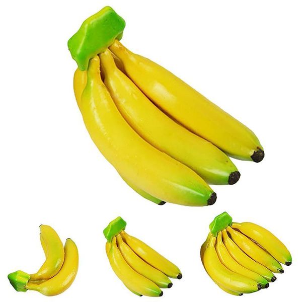 

artificial banana realistic foam fruit fake pography prop party decoration