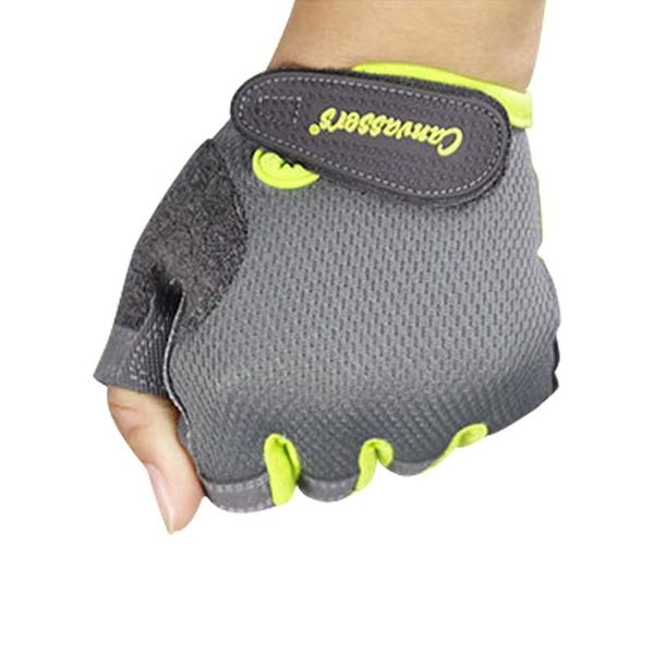 

wrist support fitness gloves men women equipment training trunage half-finger anti-slip sports dumbbell horizontal sportsgear, Black;red