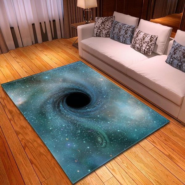 

carpets 3d black hole series carpet living room bedroom sky area rugs parlor dining universe kids floor mat home decor large rug
