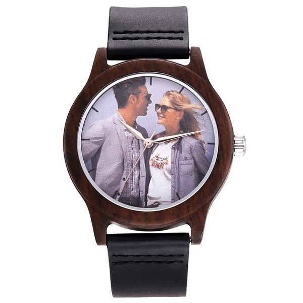 

wristwatches wooden watch men's bamboo personality gift custom made processing watches, Slivery;brown