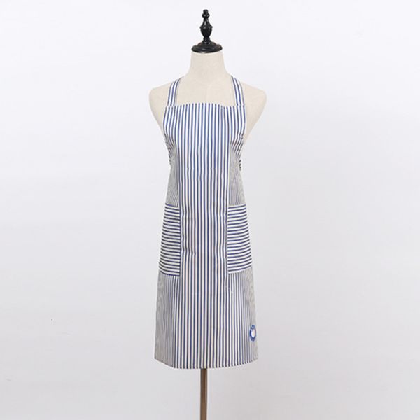 

straight satin peach color vertical bar advertising apron home