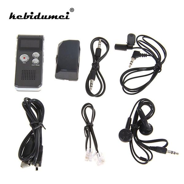 

digital voice recorder kebidumei professional 8gb audio mini dictaphone mp3 player pen built-in microphone wholesale